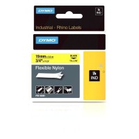 DYMO Rhino Nailono Juostelė 19mm x 3.5m   juodas ant geltonos (18491)