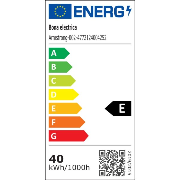 LED-paneel Armstrong-003 40W DW 595↔*595*10↕mm