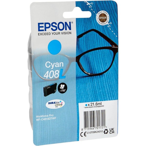 Epson 408L T09K2 C13T09K24010 C mustekasetti OEM
