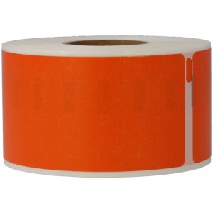 Dymo 99010 Orange S0722370 label roll Dore compatible
