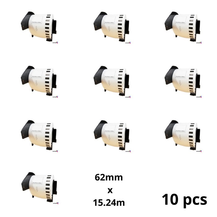 Brother DK-22251 DK22251 label roll Dore compatible set 10 pcs