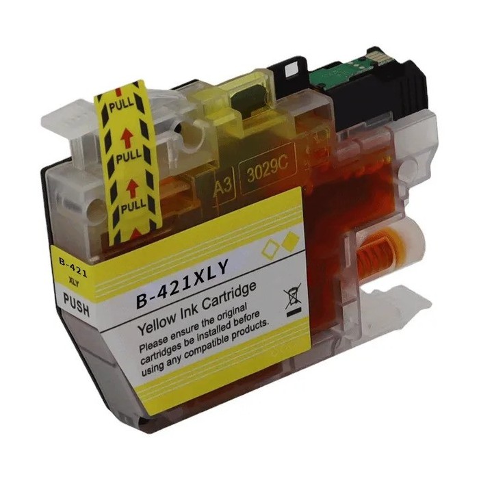 Brother LC421XLY LC-421XLY ink cartridge Dore compatible