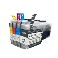 Brother LC-424 LC424 ink cartridge Dore compatible set 4 pcs