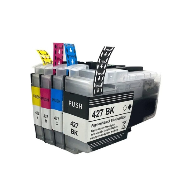 Brother LC-427 LC427 ink cartridge Dore compatible set 4 pcs