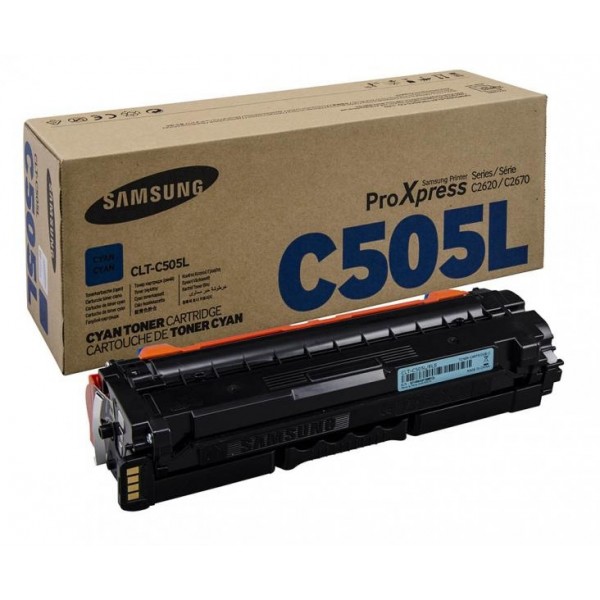 Samsung toonerkassett CLT-C505L ProXpress C2620 C2670