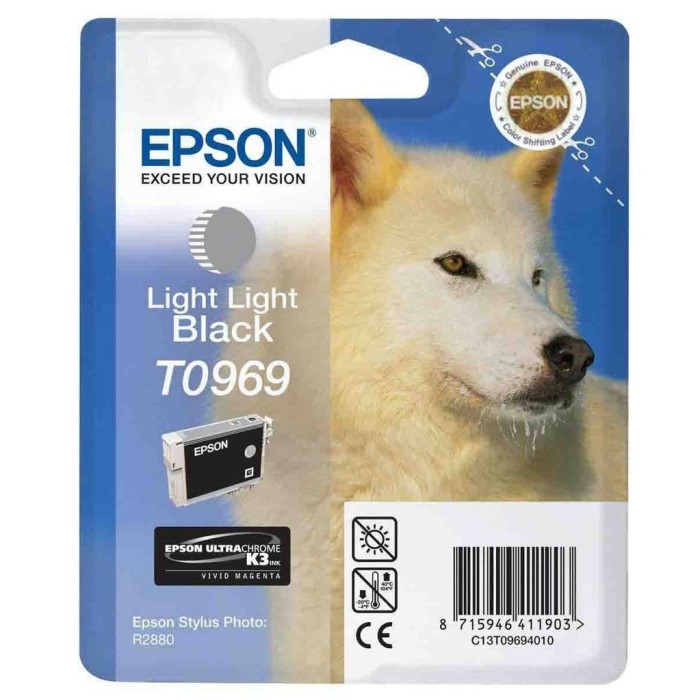 Epson T0969 C13T09694010 LLBK чернильный картридж