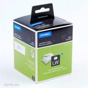 Dymo labels 99012  S0722400 white large Address 89mm x 36mm