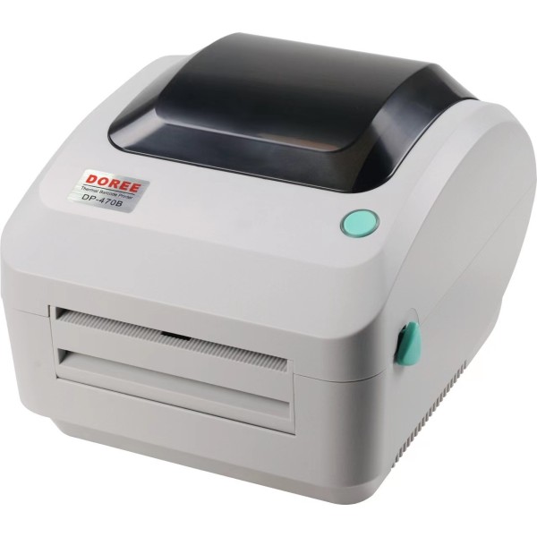 Dore DP-470B DP470B etiketiprinter + Zebra 800264-605 102х152 mm etiketi rull Dore analoog komplekt 2 tükki