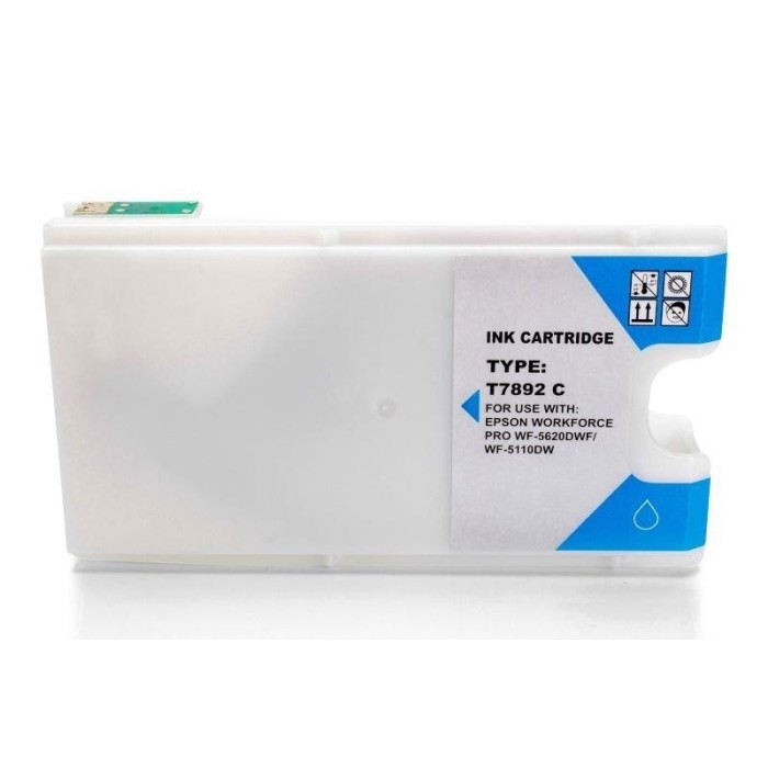 Dofe analoog tindikassett Epson C13T78924010 T7892 Cyan