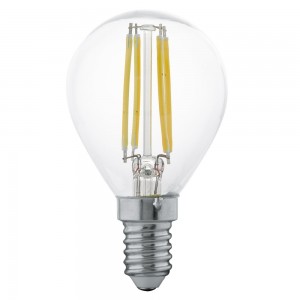 LED лампа накаливания E14-G45 4W 3000K