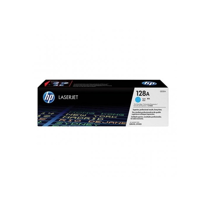 HP toner cartridge CE321A 128A C