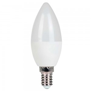 LED лампа E14-C37 7W 3000K