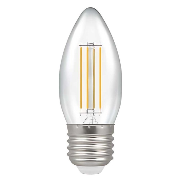 LED filament bulb E27-C35 4W 3000K