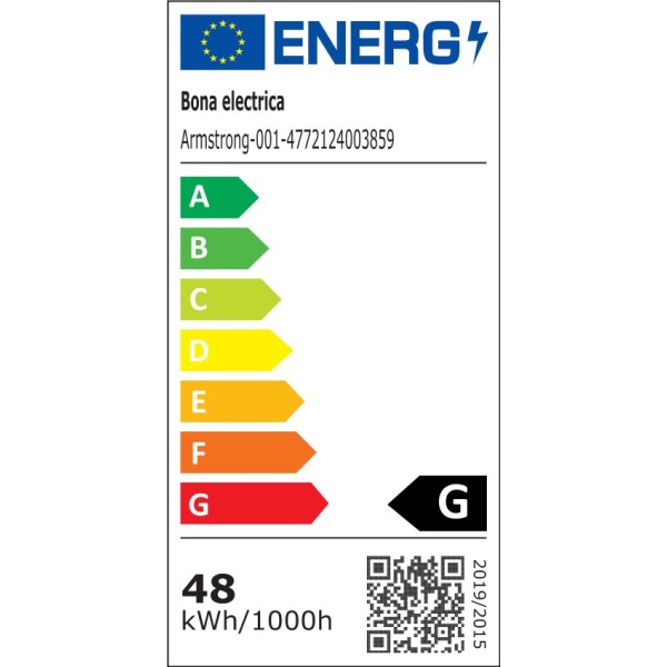 LED-paneeli Armstrong-001 48W DW 595↔*595*35↕mm