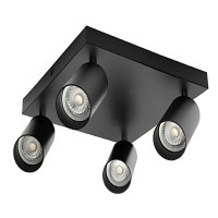 LED Line-GU10-4 luminaire black IP20