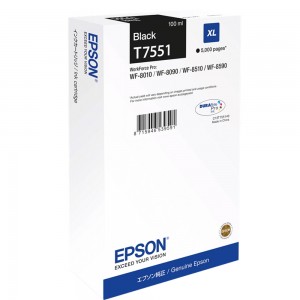 Epson T7551XLBK C13T755140...