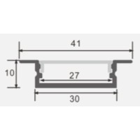 LED profile 012W 3m