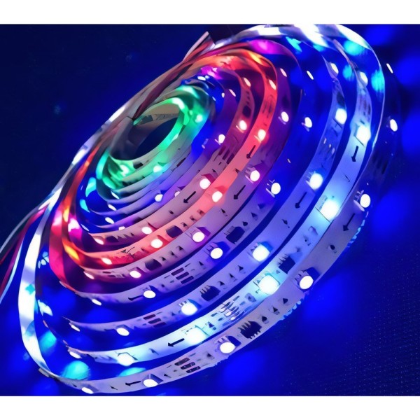 LED-nauha PIXEL RGB 7.2W/m 30leds/m 3 leds/pixel 5m