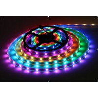 LED sloksnes pikseļu rgb 7,2w / m