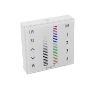 LED 4 zones RGBW wall controller