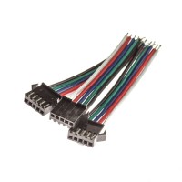 5PIN connection with 5pcs cables  female