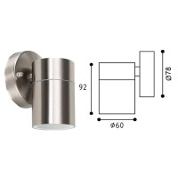 copy of LED rūsas sienas lampa 2x1w 4000-4500K