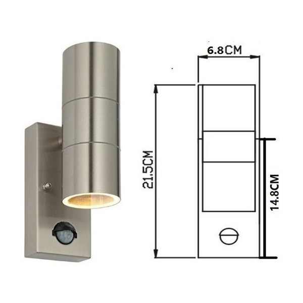 copy of LED rūdžių sienų lemputė 2x1W 4000-4500k