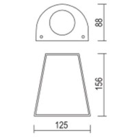 LED Wall-016 (GU10) светильник