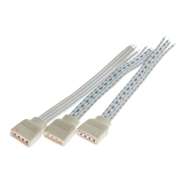 4PIN connection 10 cm blue and white cable 4 pcs cables