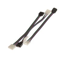 4PIN connection +15 cm  RGBB  4 pcs cables + clamp