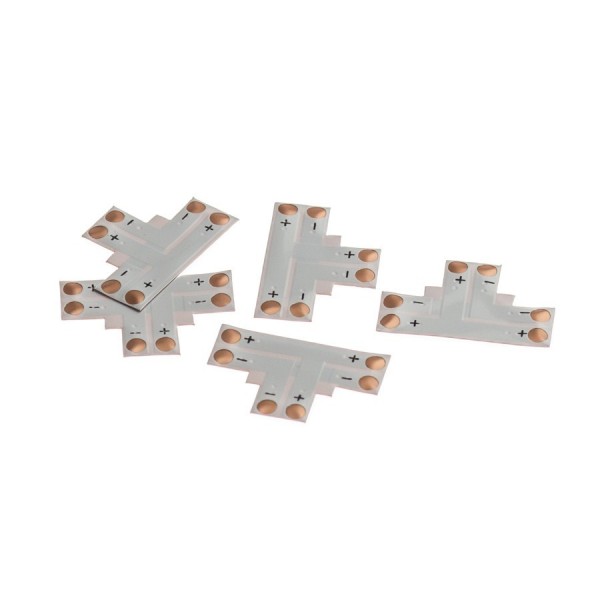 Connection (tee) for 8 mm 12V LED strip 2PIN single color