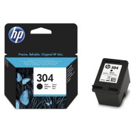 HP чернила 304BK 304 BK N9K06AE