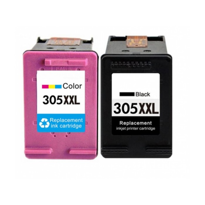 HP 305XL 3YM62AE + 3YM63AE BK/CMY ink cartridge Dore compatible set 2 pcs