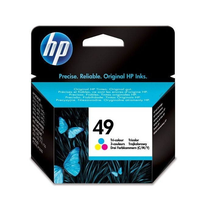 HP чернильный картридж 51649AE HP 49 CMY