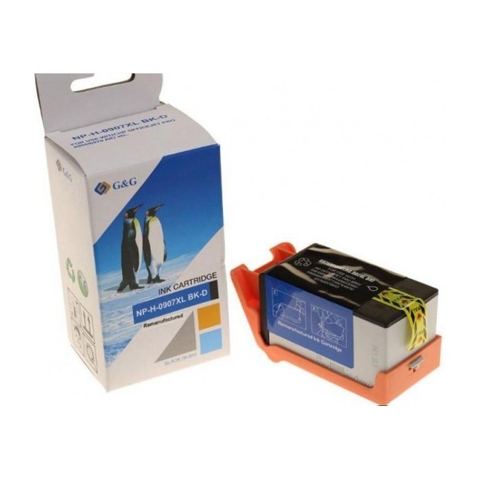 HP 907XL T6M19AE BK ink cartridge G&G compatible