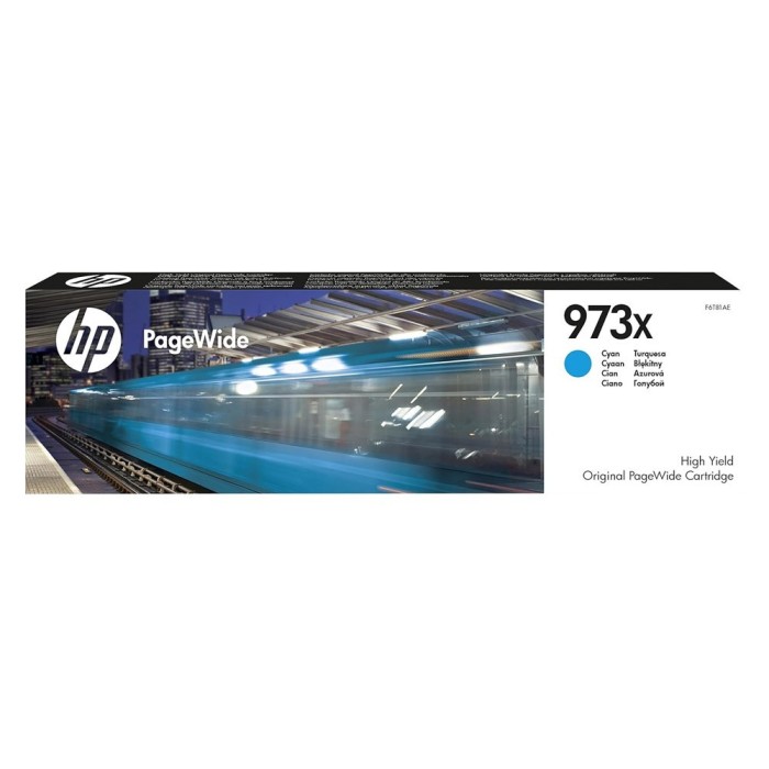 HP оригинальный чернильный картридж HP 973X C F6T81AE Cyan