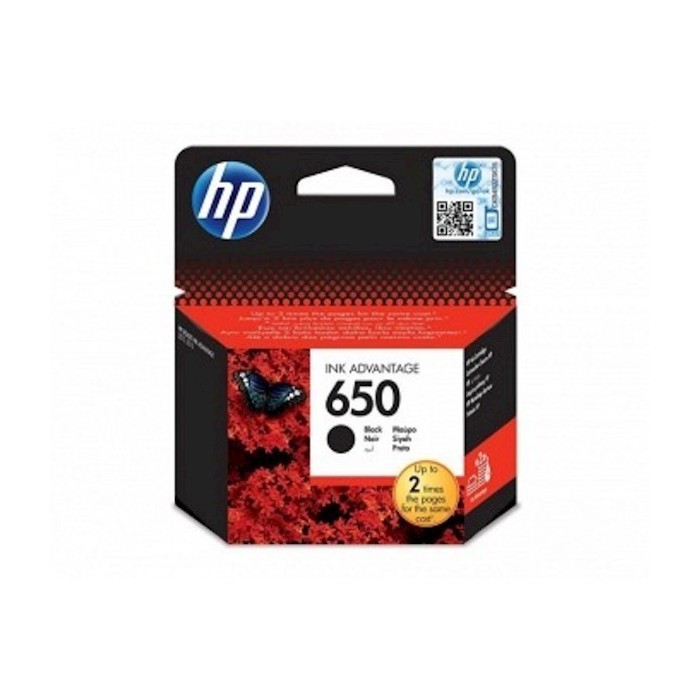 HP 650 CZ101AE BK ink cartridge HP 650 CZ101AE BK ink cartridge