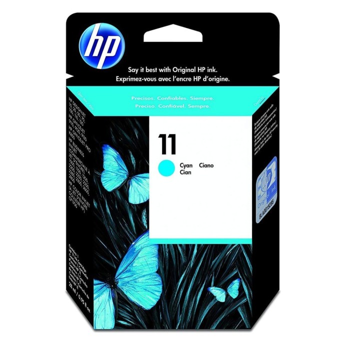 HP ink cartridge C4836AN C4836A No. 11