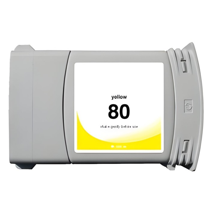 Dofe analog ink HP C4848A 80 Yellow