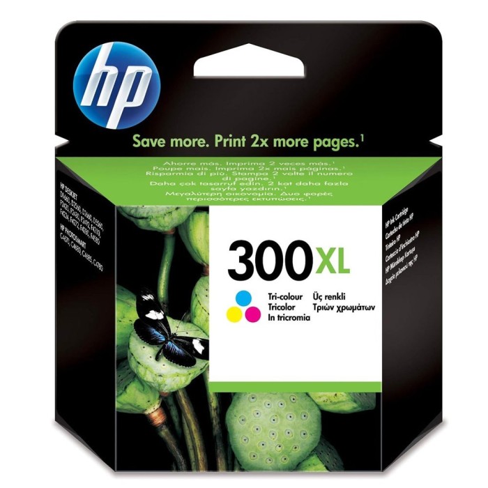 HP tindikassett CC644EE 300XL Tricolor