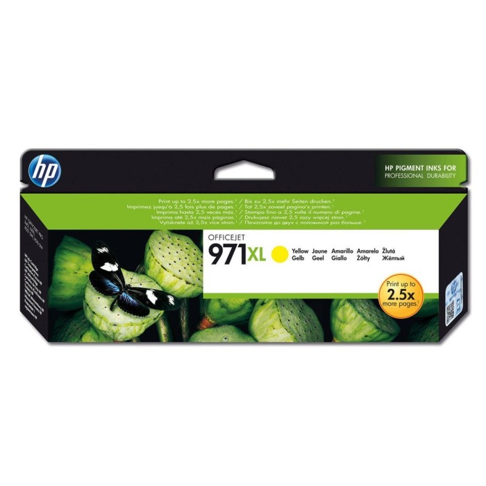 HP tindikassett CN628AE Y CN628AE-Y 971XL Y 971XL-Y