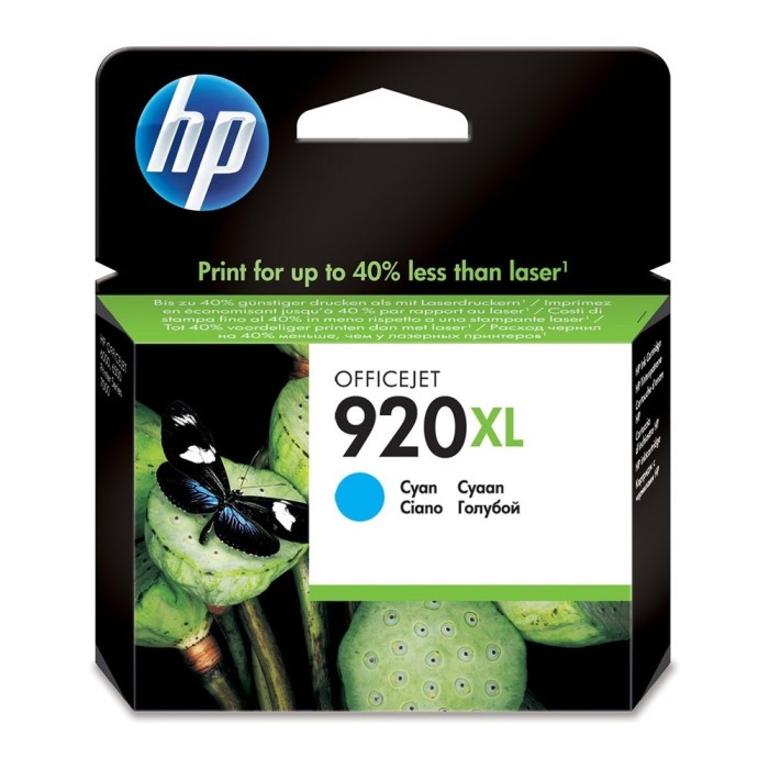 HP Tindikassett CD972AE HP 920XL Cyan