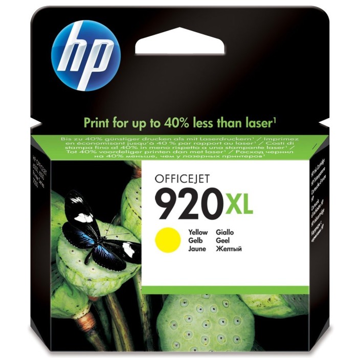 HP 920XL CD974AE Y mustekasetti HP 920XL CD974AE Y mustekasetti