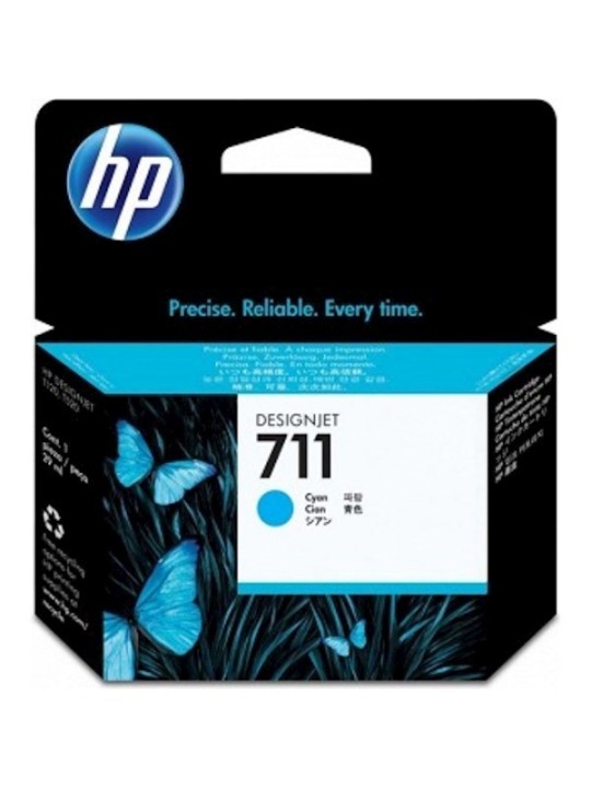 HP tindikassett CZ130A 711 Cyan