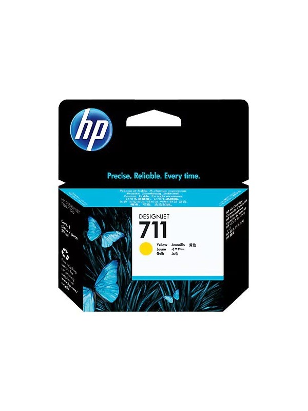 HP tindikassett CZ132A 711 Yellow