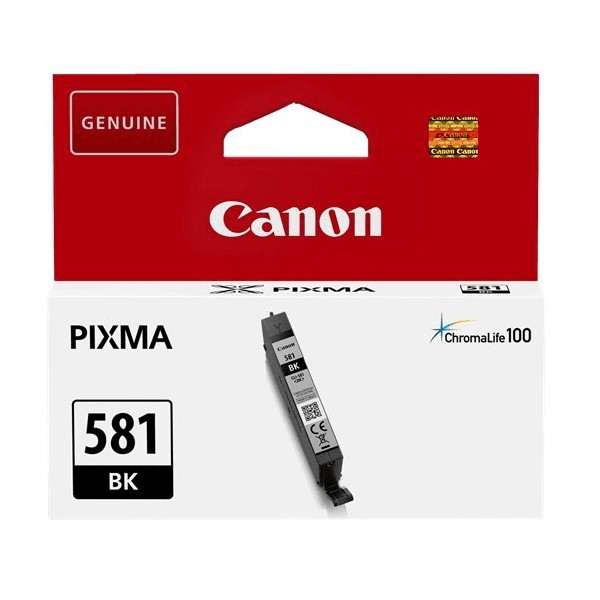 Canon CLI-581BK CLI581BK 2106C001 tintes kasetne OEM