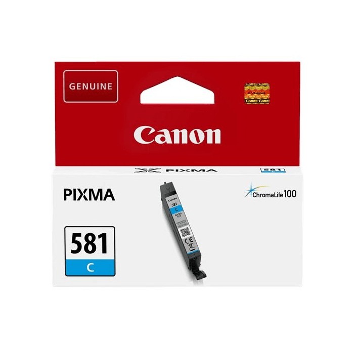 Canon черный картридж CLI-581 Cyan CLI-581C 2103C001