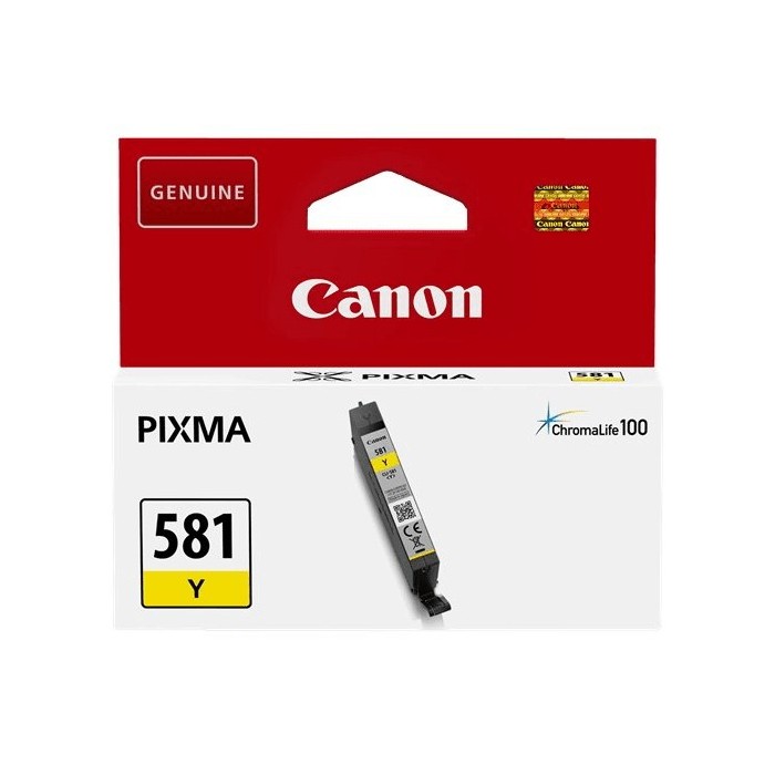 Canon черный картридж CLI-581 Yellow CLI-581Y 2105C001