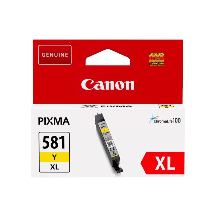 Canon ink cartridge CLI-581 XL Yellow CLI-581YXL 2051C001 CLI-581XL