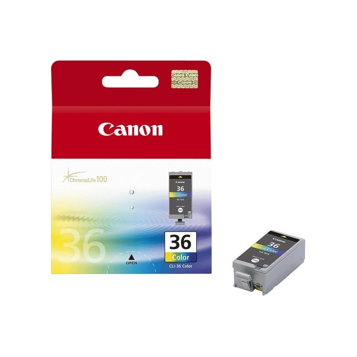 Canon Ink cartridge CLI-36 CLI36 C/Y/M/BK